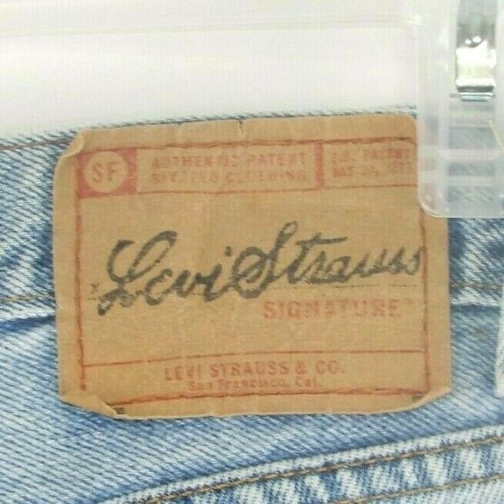 Levi Strauss Signature Blue Jeans Regular Fit - Picture 11 of 16